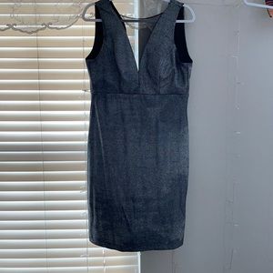 Deep V Neck Sparkly NightWay Short Dress